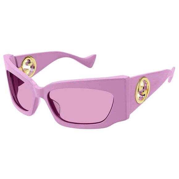 NWT GUCCI SUNGLASSES WOMEN PINK EYEWEAR GUCCI